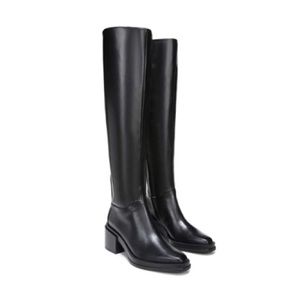 Brand new Franco Sarto black leather Dorica tall riding boot
